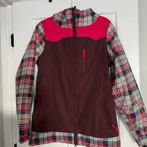 Women's Plaid Ski & Snow Jacket